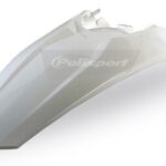 Parafango posteriore POLISPORT KTM SX / EXC bianco 2011–2016