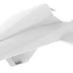 Parafango posteriore con portanumeri laterali POLISPORT BETA RR bianco 2013–2017