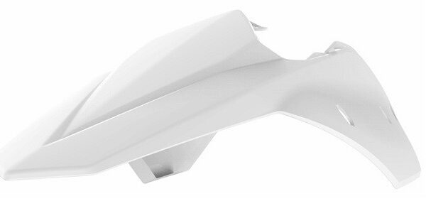 Parafango posteriore con portanumeri laterali POLISPORT BETA RR bianco 2013–2017