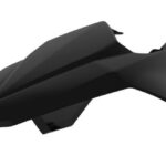 Parafango posteriore con portanumeri laterali POLISPORT BETA RR nero 2013–2017
