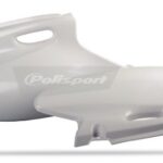 Portanumeri laterali POLISPORT YAMAHA YZ / WR F bianco 1998–2002