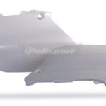 Portanumeri laterali POLISPORT YAMAHA YZ 125 / 250 bianco 2002–2014