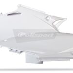 Portanumeri laterali POLISPORT HONDA CR / HM CRE CRM bianco 2002–2013