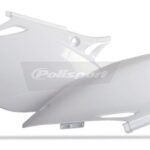 Portanumeri laterali POLISPORT HONDA CRF 450 R bianco 2002–2004