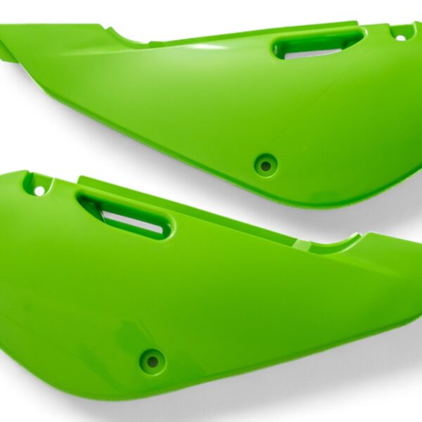 Portanumeri laterali POLISPORT KAWASAKI KX 65 verde