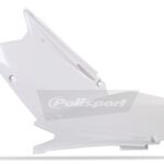 Portanumeri laterali POLISPORT SUZUKI RMZ 450 bianco 2005–2006