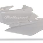Portanumeri laterali POLISPORT HUSQVARNA TC TE WR bianco 2006–2011