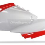Portanumeri laterali POLISPORT HONDA CRF 450 R rosso cr04 2007–2008