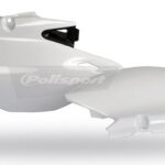 Portanumeri laterali POLISPORT YAMAHA WR 250 F 450 F nero bianco 2007–2014