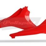 Portanumeri laterali POLISPORT YAMAHA YZ 450 F nero bianco 2010–2013