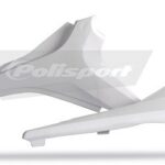 Coperchi laterali cassa filtro POLISPORT HONDA CRF 250 R 450 R bianco 2009–2013