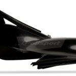 Portanumeri laterali POLISPORT KAWASAKI KX 250 F 450 F nero 2009–2012