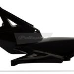 Portanumeri laterali POLISPORT SUZUKI RM-Z 250 nero 2010–2018