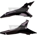 Coperchi laterali cassa filtro POLISPORT HONDA CRF 250 R / 450 R nero 2013–2017