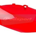 Portanumeri laterali POLISPORT HONDA CRF con protezione calore rosso 2013–2017