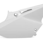 Portanumeri laterali POLISPORT YAMAHA YZ bianco 2015–2021