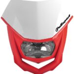 Portafaro HALO bianco/rosso