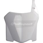 Tabella portanumero POLISPORT CRF 250 450 2008-2009 bianco