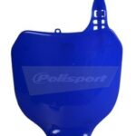 Tabella portanumero POLISPORT YZ 125 250 2000-2004 blu