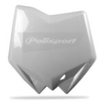 Tabella portanumero POLISPORT CR 125 TC 2006-2011 bianco
