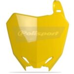 Tabella portanumero POLISPORT RMZ 250 2010-2018 giallo