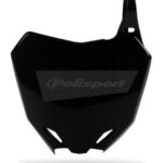 Tabella portanumero POLISPORT RMZ 250 2010-2018 nero
