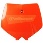 Tabella portanumero POLISPORT 125 250 SX 1999-2002 arancione