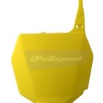 Tabella portanumero POLISPORT RM 125 2001-2012 giallo