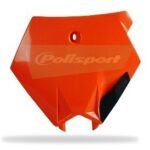 Tabella portanumero POLISPORT 125 SX 2003-2006 arancione