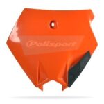 Tabella portanumero POLISPORT 85 SX 2003-2012 arancione