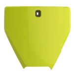 Tabella portanumero POLISPORT 125 TC 2016-2018 giallo fluo