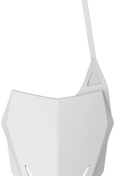 Tabella portanumero POLISPORT RM 125 2001-2012 bianco restyling