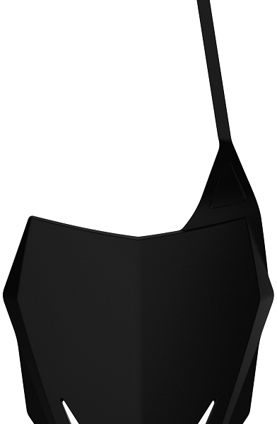 Tabella portanumero POLISPORT RM 125 2001-2012 nero restyling