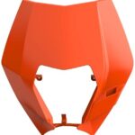 Mascherina portafaro POLISPORT 250 EXC 2008-2013 arancione