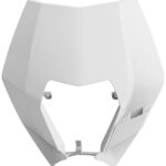 Mascherina portafaro POLISPORT 250 EXC 2008-2013 bianco