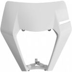 Mascherina portafaro POLISPORT 250 EXC 2017-2019 bianco