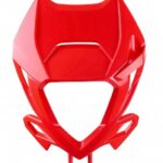 Mascherina portafaro POLISPORT RR 300 2020-2024 rosso