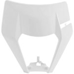 Mascherina portafaro POLISPORT 300 EXC 2020-2023 bianco