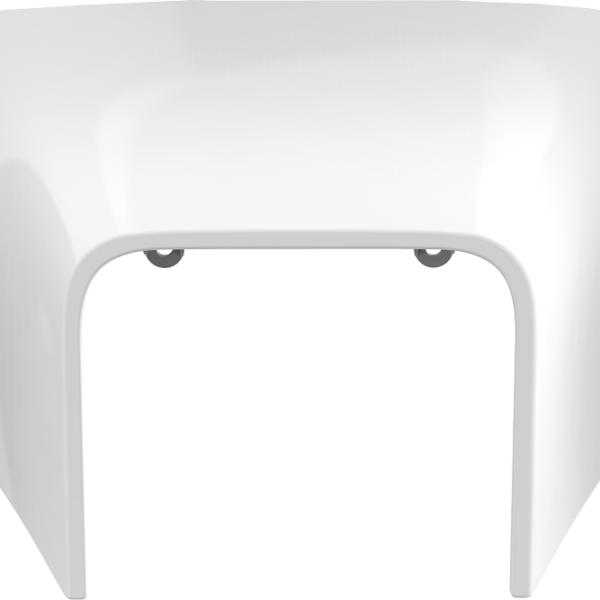 Mascherina portafaro POLISPORT FE 501 2020-2023 bianco