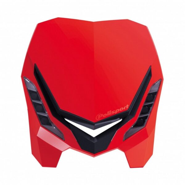 Portafaro E-BLAZE rosso/nero