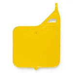Tabella portanumero POLISPORT RM 125 1987-1995 giallo