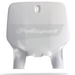 Tabella portanumero POLISPORT KX 125 1996-2002 bianco