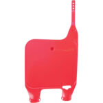 Tabella portanumero POLISPORT CR 125-500 1990–1994 rosso fluo