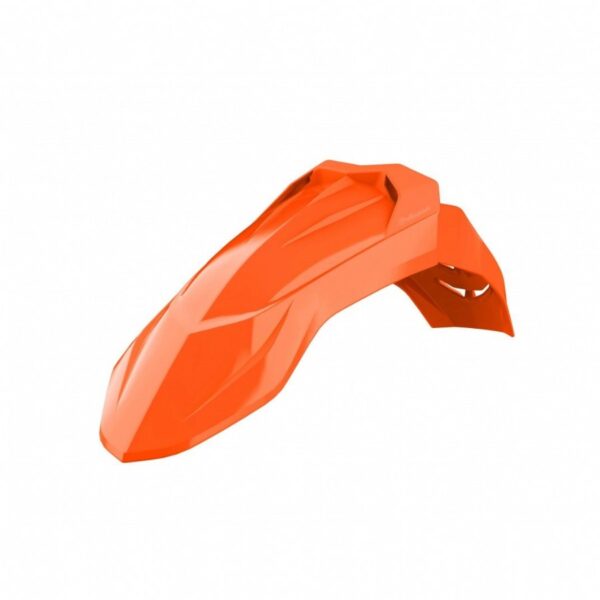 Parafango anteriore universale POLISPORT - SM FENDER arancione - non forato