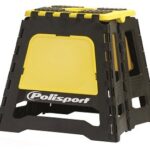 Cavalletto pieghevole POLISPORT Bike Stand giallo