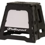 Cavalletto pieghevole POLISPORT Bike Stand - Nero/bianco