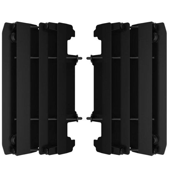 Griglie radiatori POLISPORT Yamaha YZ 2002–2021 nero