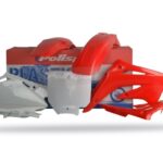 Kit plastiche POLISPORT Honda CR 85 2003–2007 rosso bianco