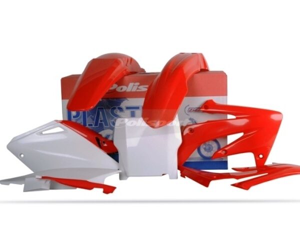 Kit plastiche POLISPORT Honda CRF 250 R 2004–2005 rosso bianco