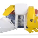Kit plastiche POLISPORT Suzuki RM 1996–1998 giallo bianco